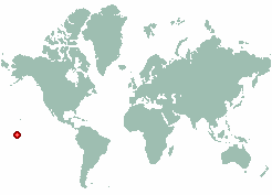 Line Islands in world map